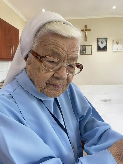 Sister Jolanta, close portrait